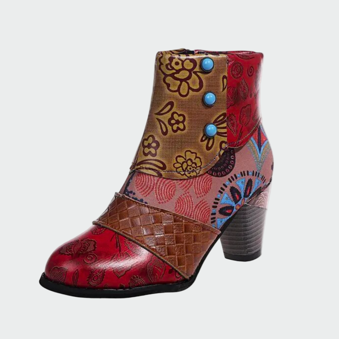 Valmère™ | Bottines Bohème Multicolores