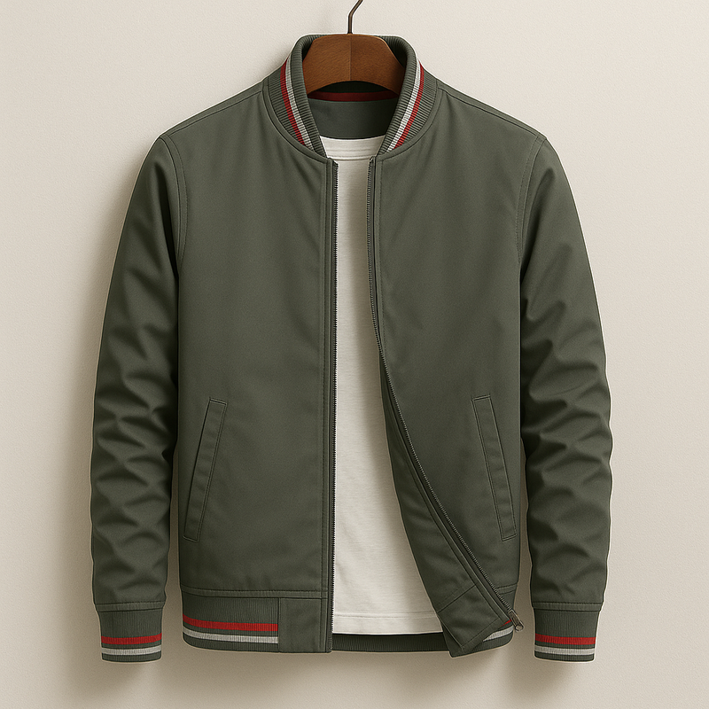 Valmère™ | Blouson Bomber élégant à rayures