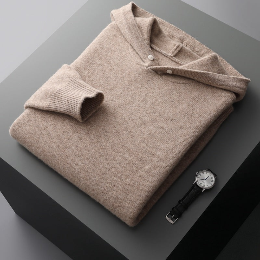 Valmère™ | Pull à capuche en laine mérinos Nova