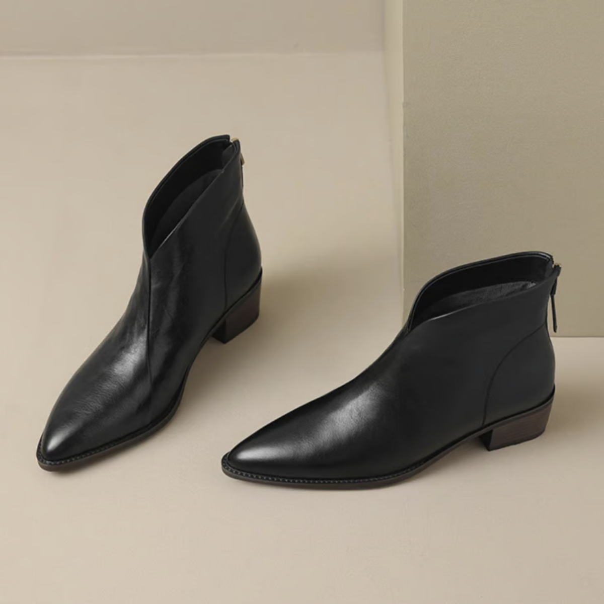 Valmère™ | Bottines Luxe à Talon Bas