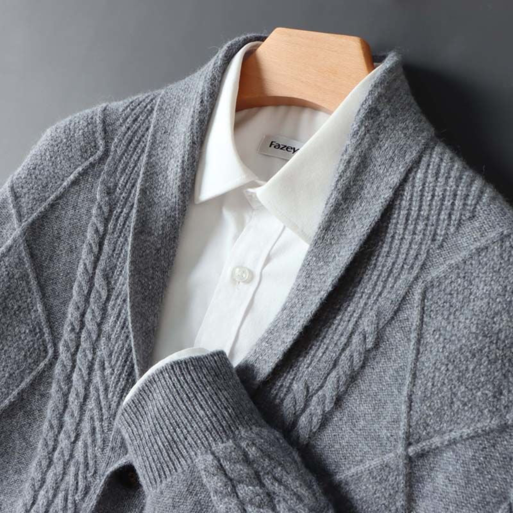 Valmère™ | Cardigan en laine mérinos Savoca