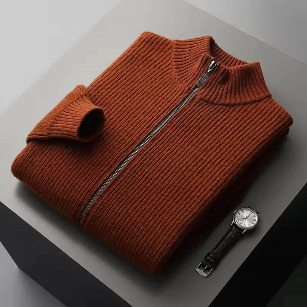 Valmère™ | Gilet côtelé en cachemire