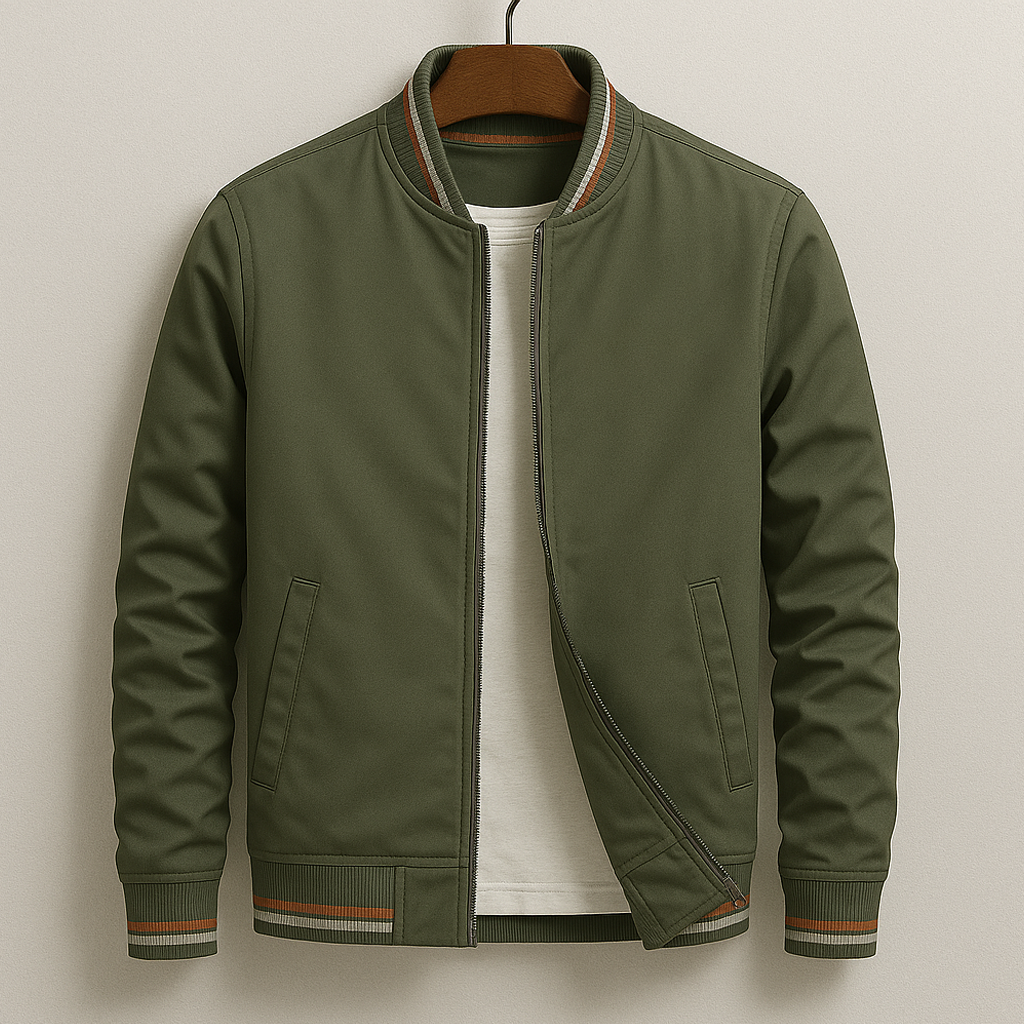 Valmère™ | Blouson Bomber élégant à rayures
