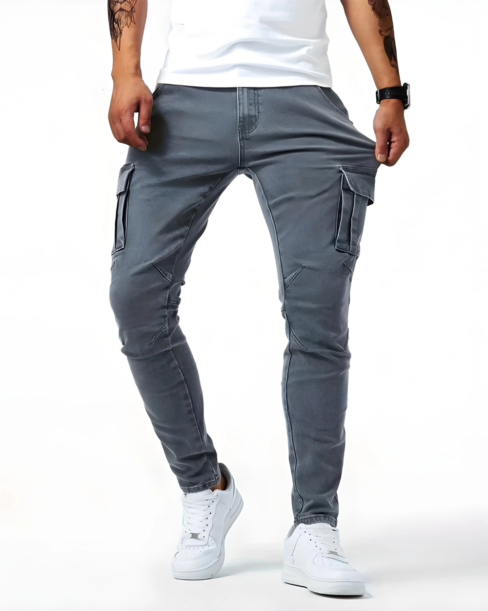 Valmère™ | Marino Cargo Stretch Pants