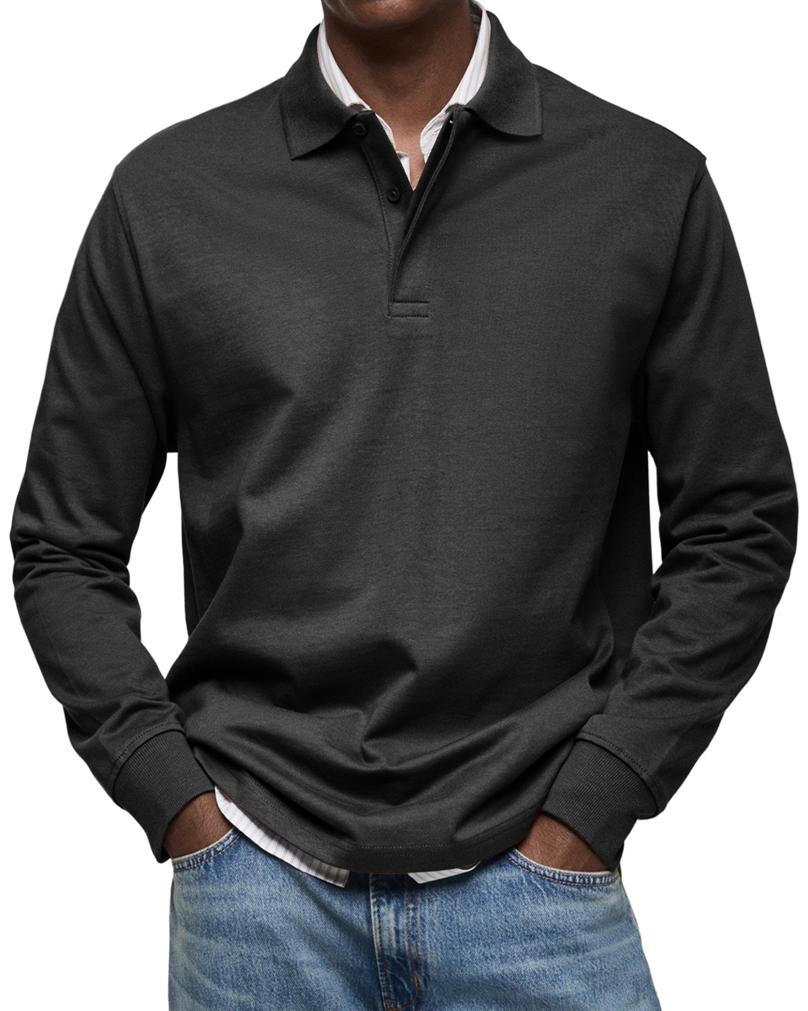 Valmère™ | Polo de luxe à manches longues