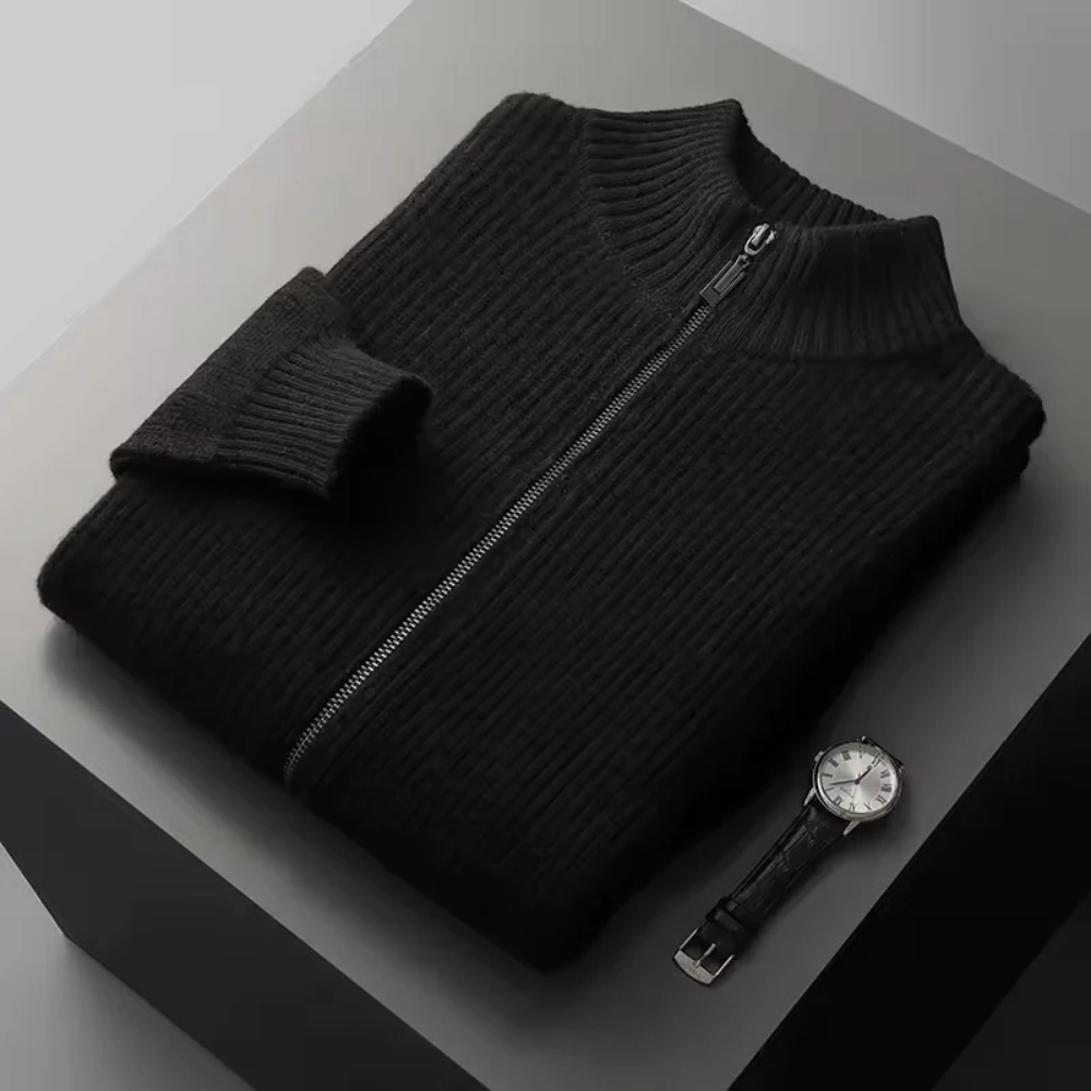 Valmère™ | Gilet côtelé en cachemire