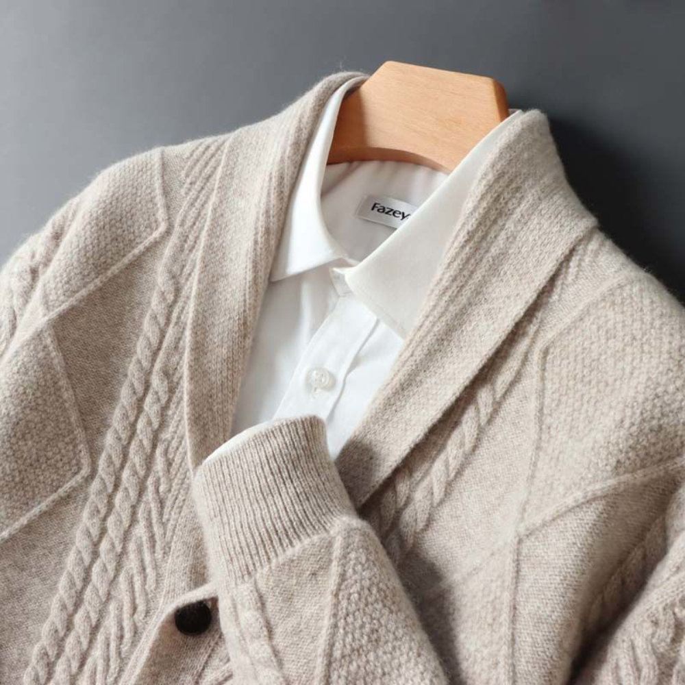 Valmère™ | Cardigan en laine mérinos Savoca