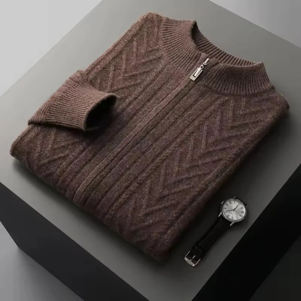 Valmère™ | Gilet à motifs en cachemire Verona