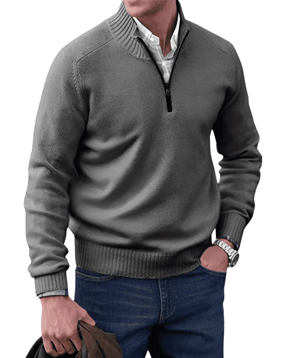 Valmère™ | Pull zippé décontracté