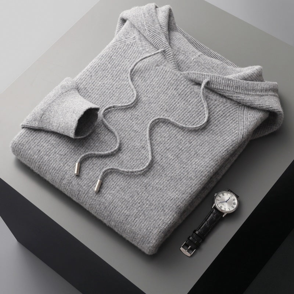 Valmère™ | Pull à capuche en laine mérinos Arezzo