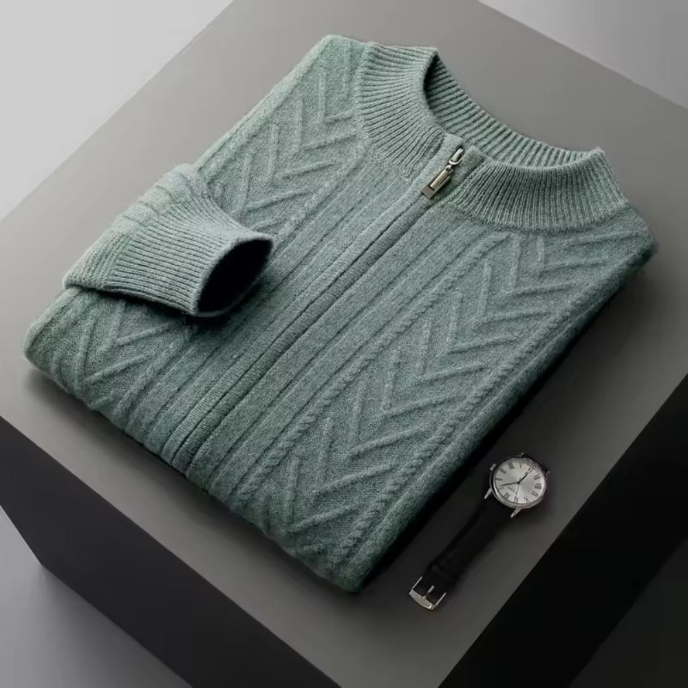 Valmère™ | Gilet à motifs en cachemire Verona