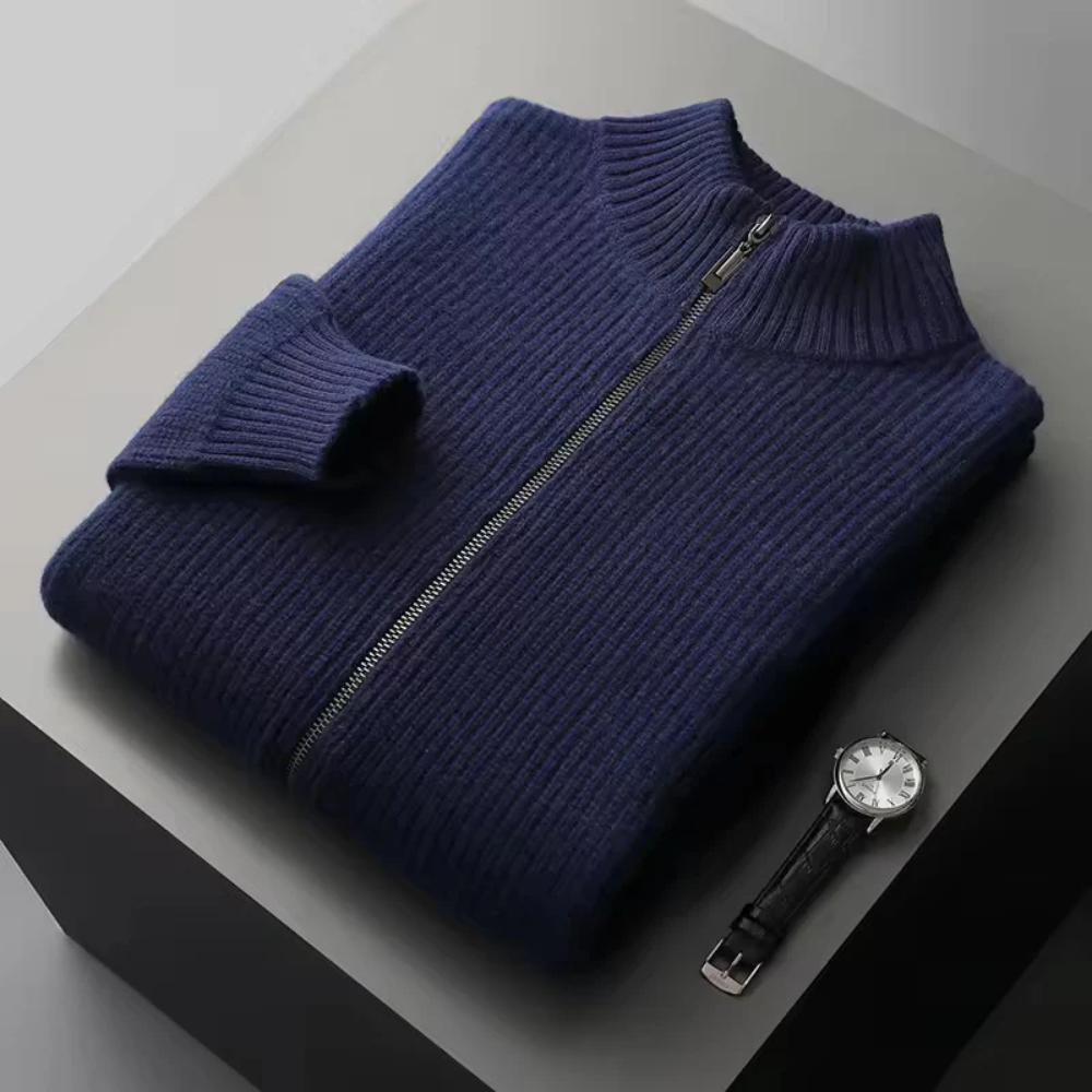 Valmère™ | Gilet côtelé en cachemire