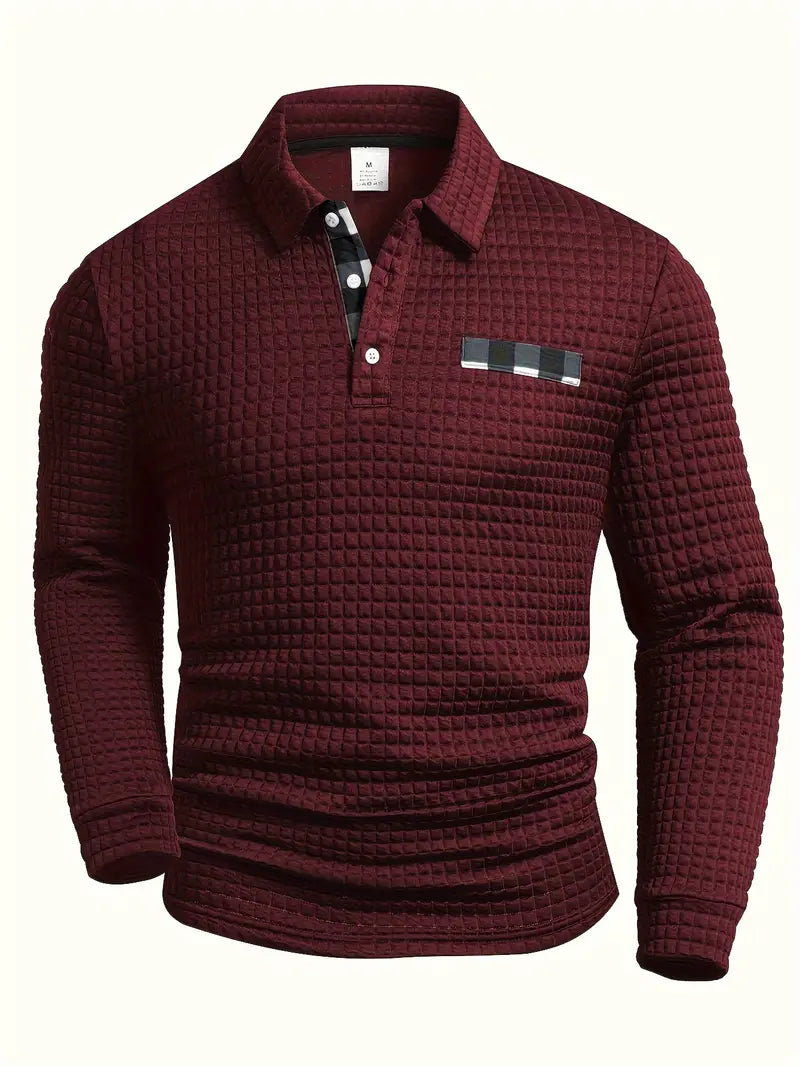 Valmère™ | Pull polo côtelé