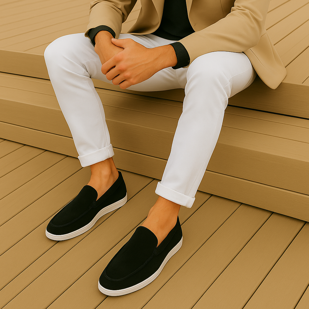 LUCAS | Mocassins Élégants en Daim