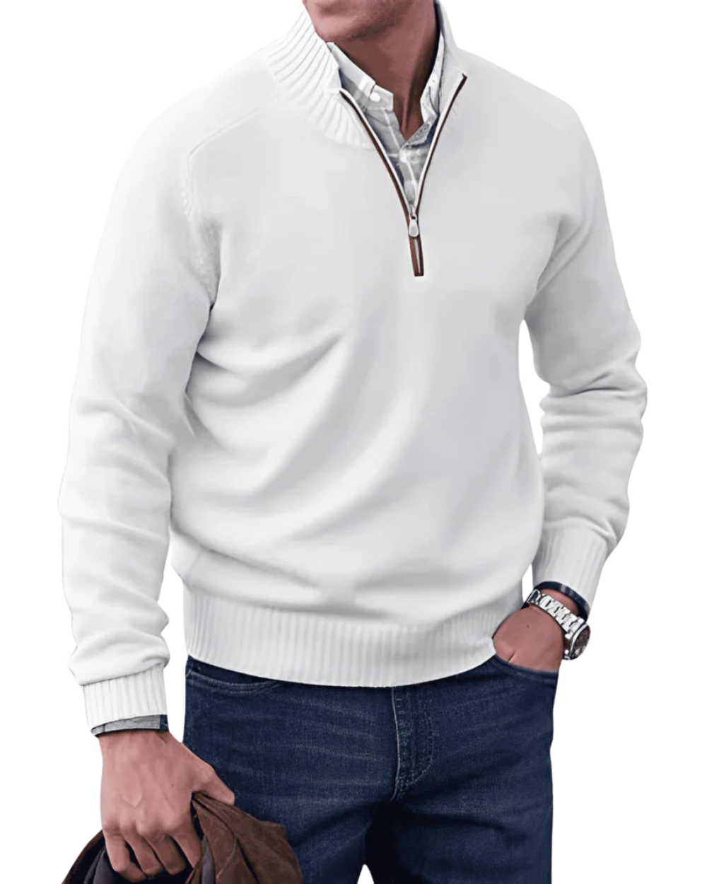 Valmère™ | Pull zippé décontracté