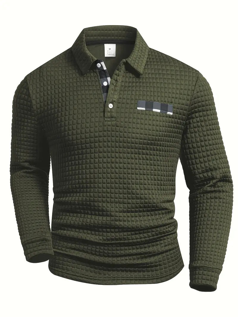 Valmère™ | Pull polo côtelé