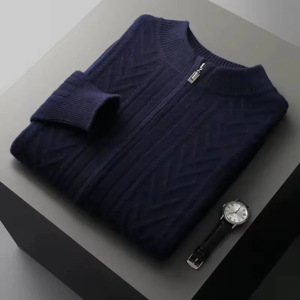 Valmère™ | Gilet à motifs en cachemire Verona