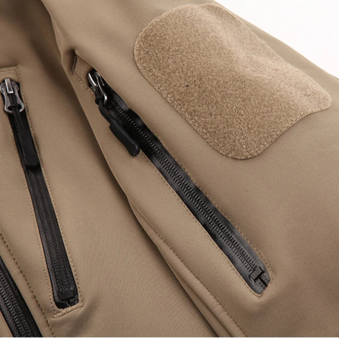 Valmère™ | Veste softshell tactique avec fermetures étanches