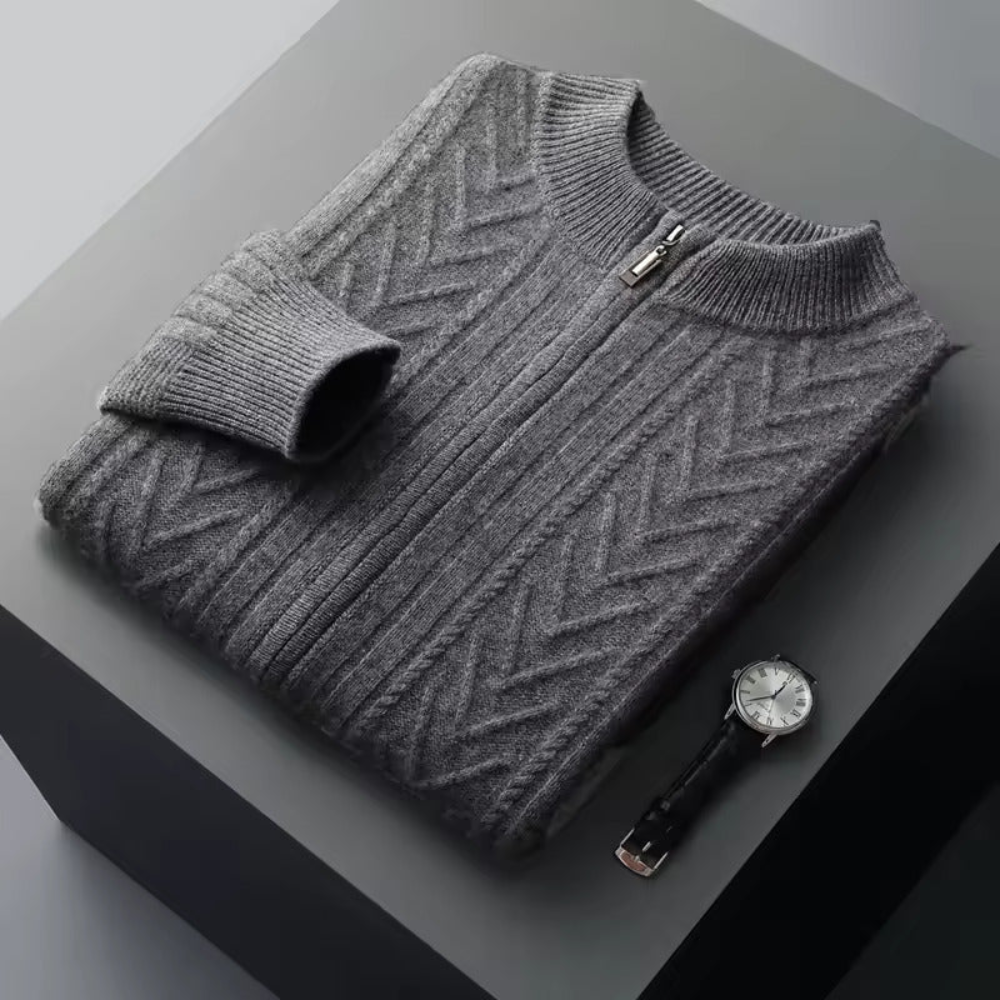 Valmère™ | Gilet à motifs en cachemire Verona