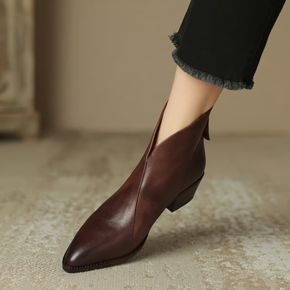 Valmère™ | Bottines Luxe à Talon Bas