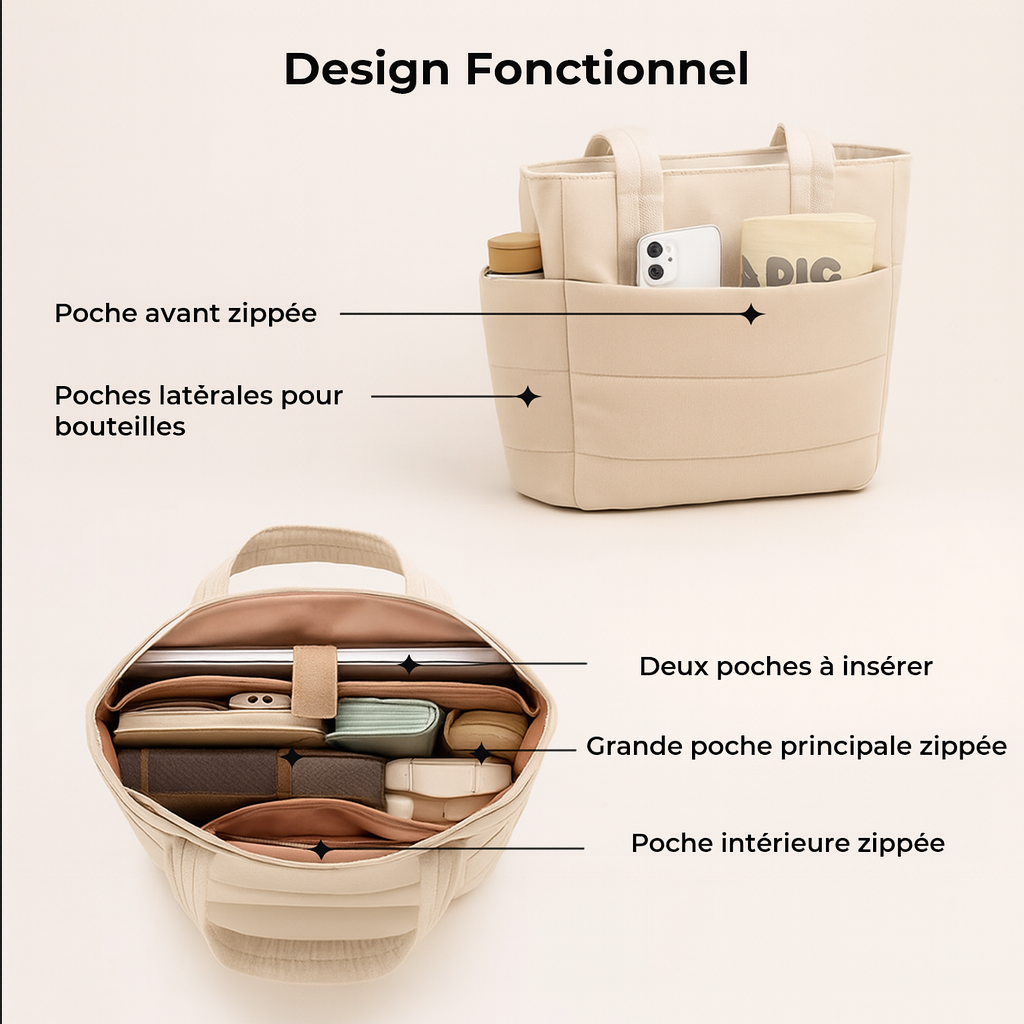 Valmère™ | Sac Matelassé Parisien