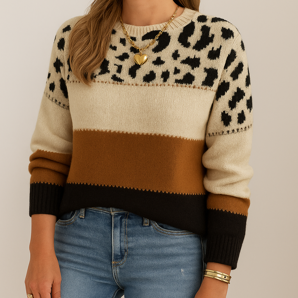 Valmère™ | Pull Léopard Douceur d’Hiver