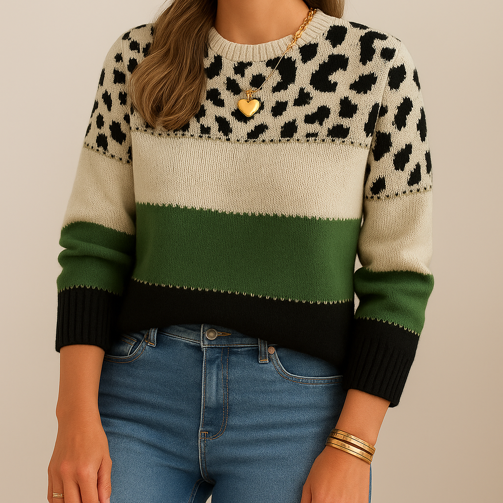 Valmère™ | Pull Léopard Douceur d’Hiver