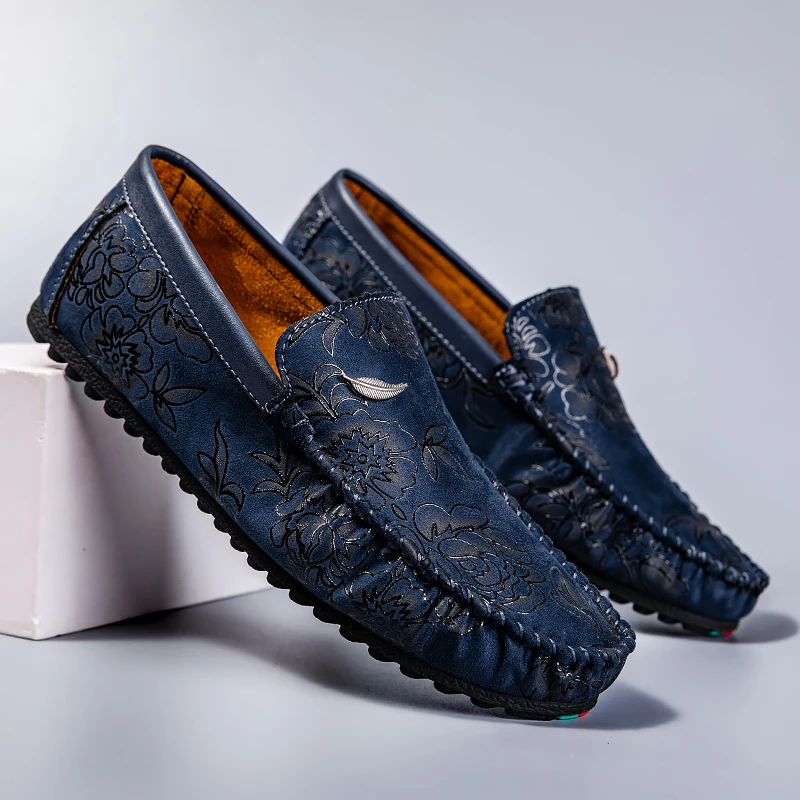 Valmère™ | Mocassins en cuir à fleurs