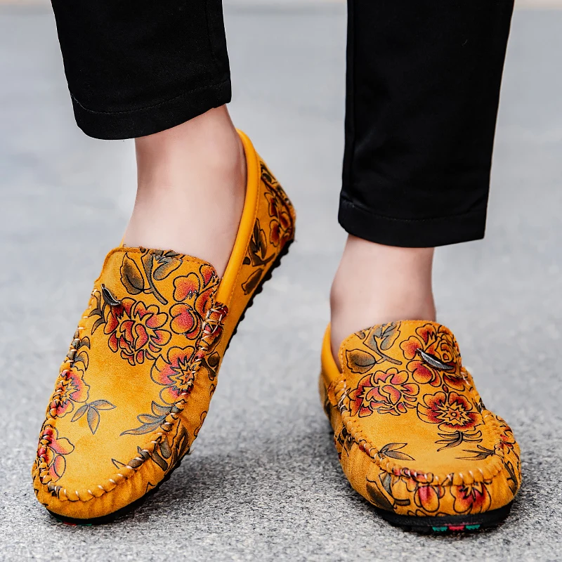 Valmère™ | Mocassins en cuir à fleurs