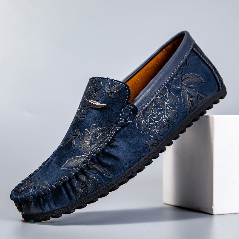 Valmère™ | Mocassins en cuir à fleurs