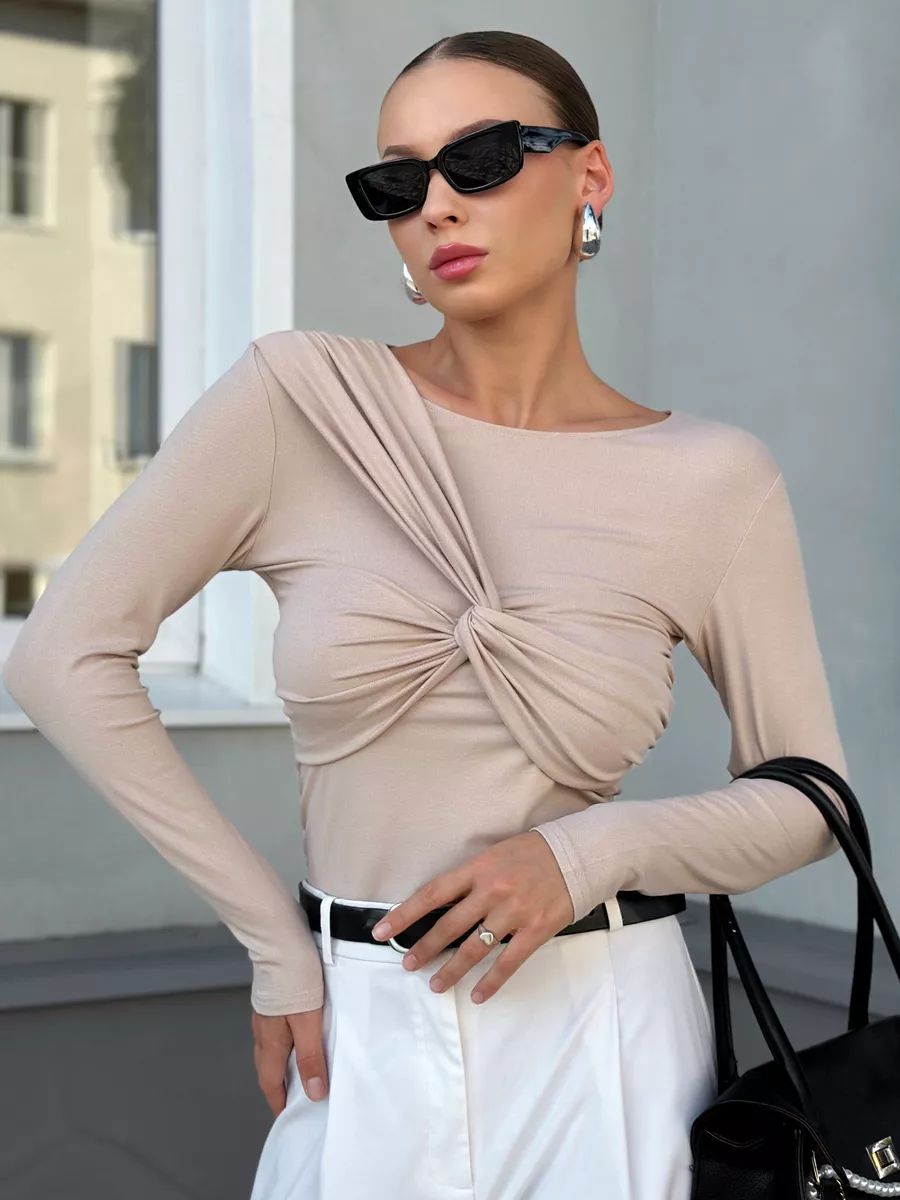 Valmère™ | haut adèle drapé élégant