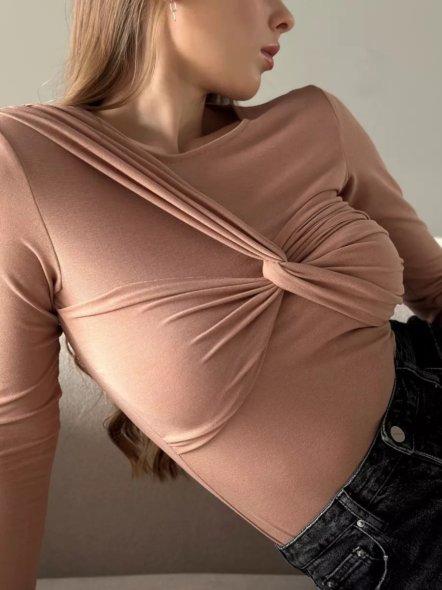 Valmère™ | haut adèle drapé élégant