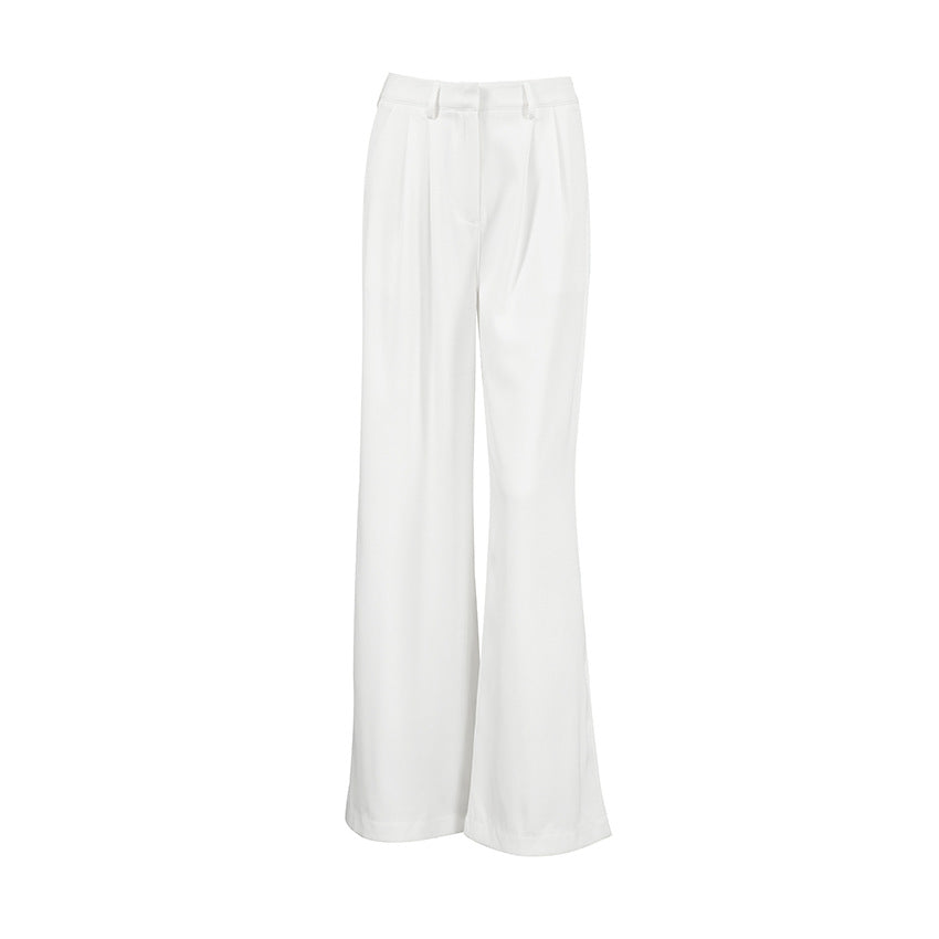 Valmère™ | pantalon palazzo blanc élégance