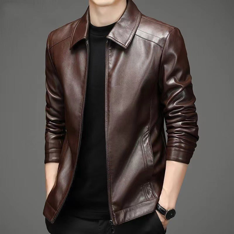 Valmère™ | Veste en cuir décontractée