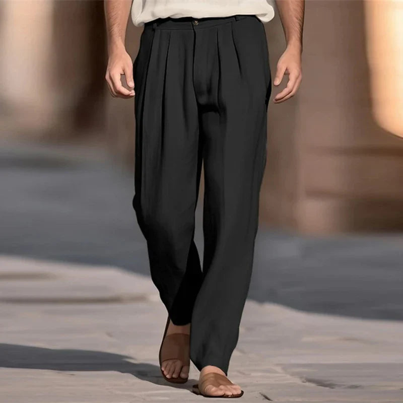 Valmère™ | Pantalon de lin décontracté