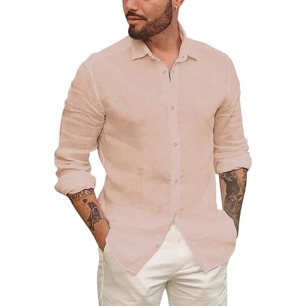 Valmère™ | Chemise hawaïenne en coton et lin