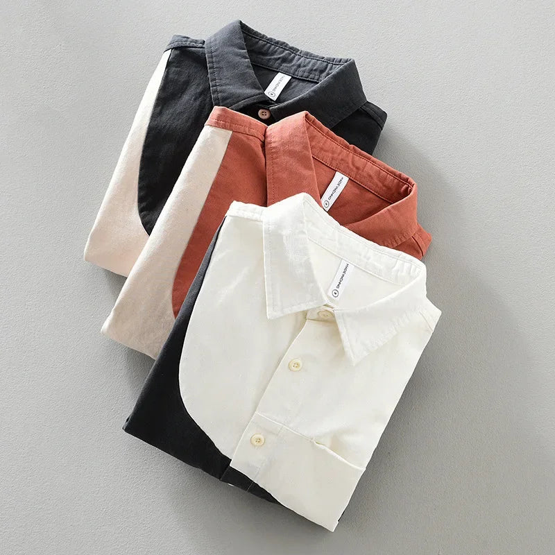 Valmère™ | Chemise en coton bicolore