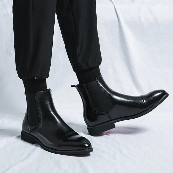 Valmère™ | Bottes Chelsea en cuir de première qualité