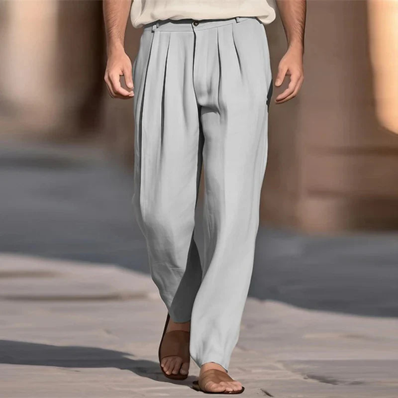 Valmère™ | Pantalon de lin décontracté