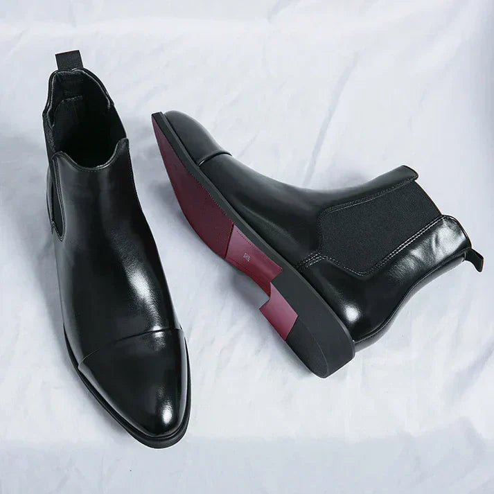Valmère™ | Bottes Chelsea en cuir de première qualité