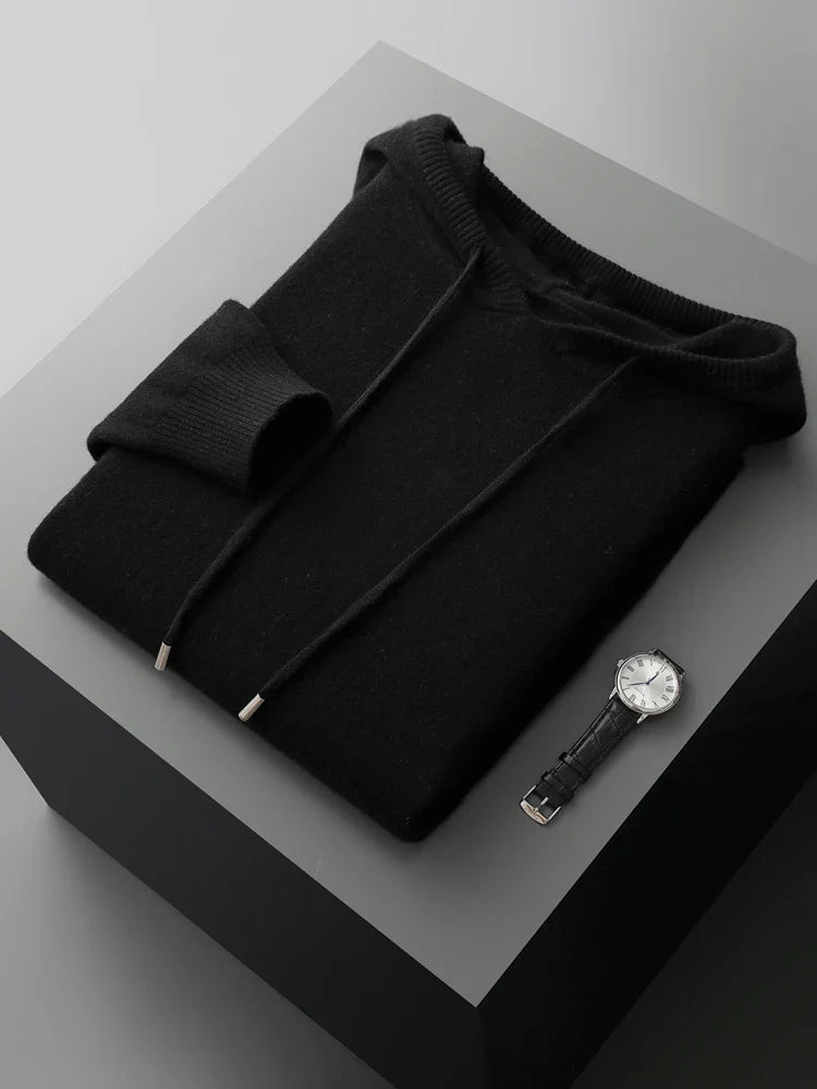 Valmère™ | Pull à capuche en laine mérinos Sirlus