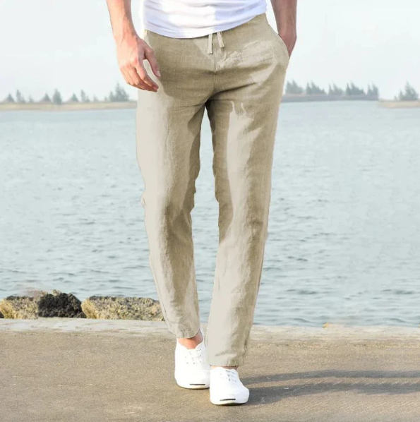 Valmère™ | Pantalon de lin décontracté