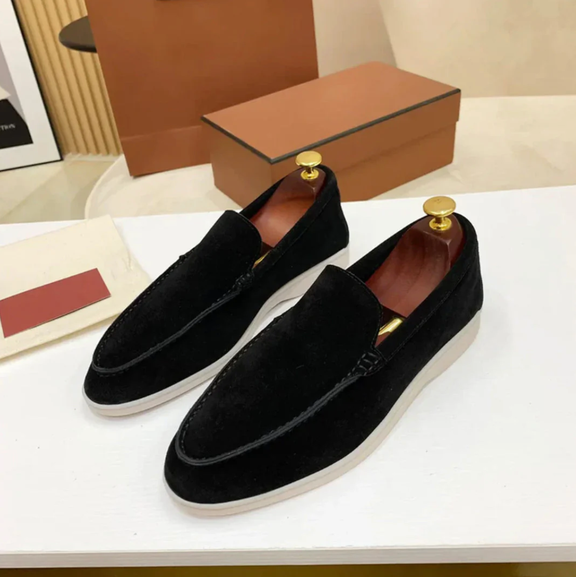 Valmère™ | Mocassins classiques en daim