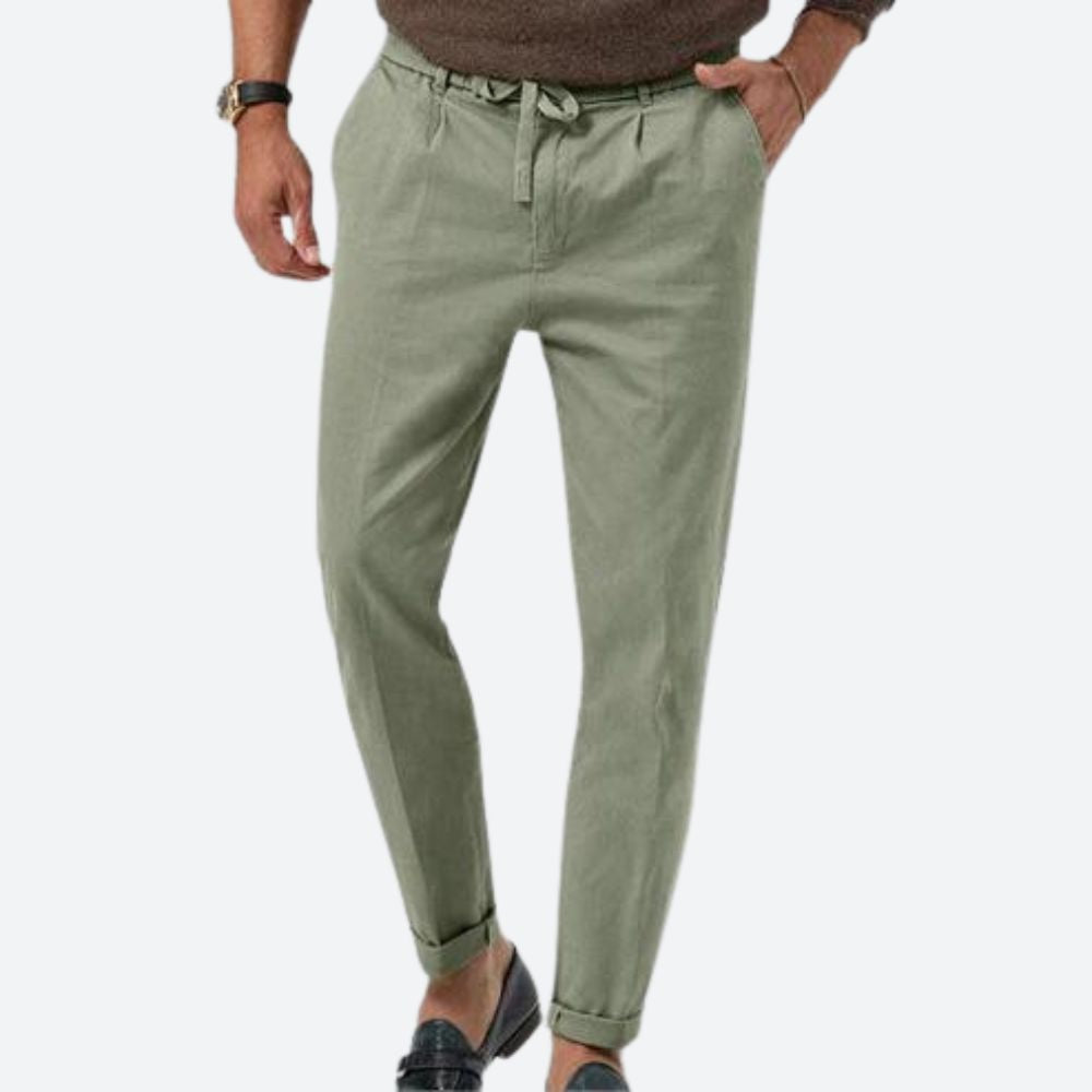 Valmère™ | Pantalon de lin décontracté