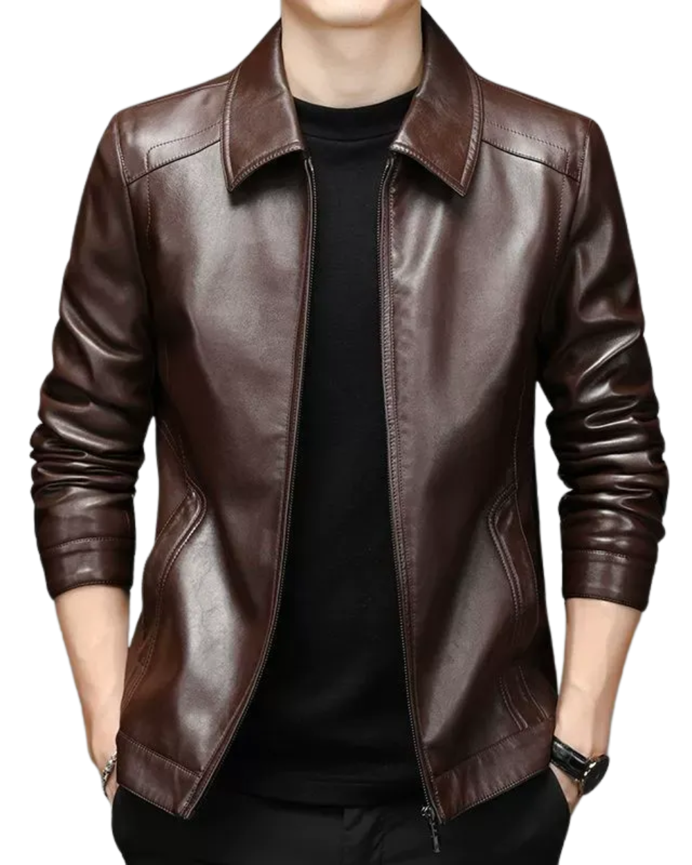 Valmère™ | Veste en cuir décontractée