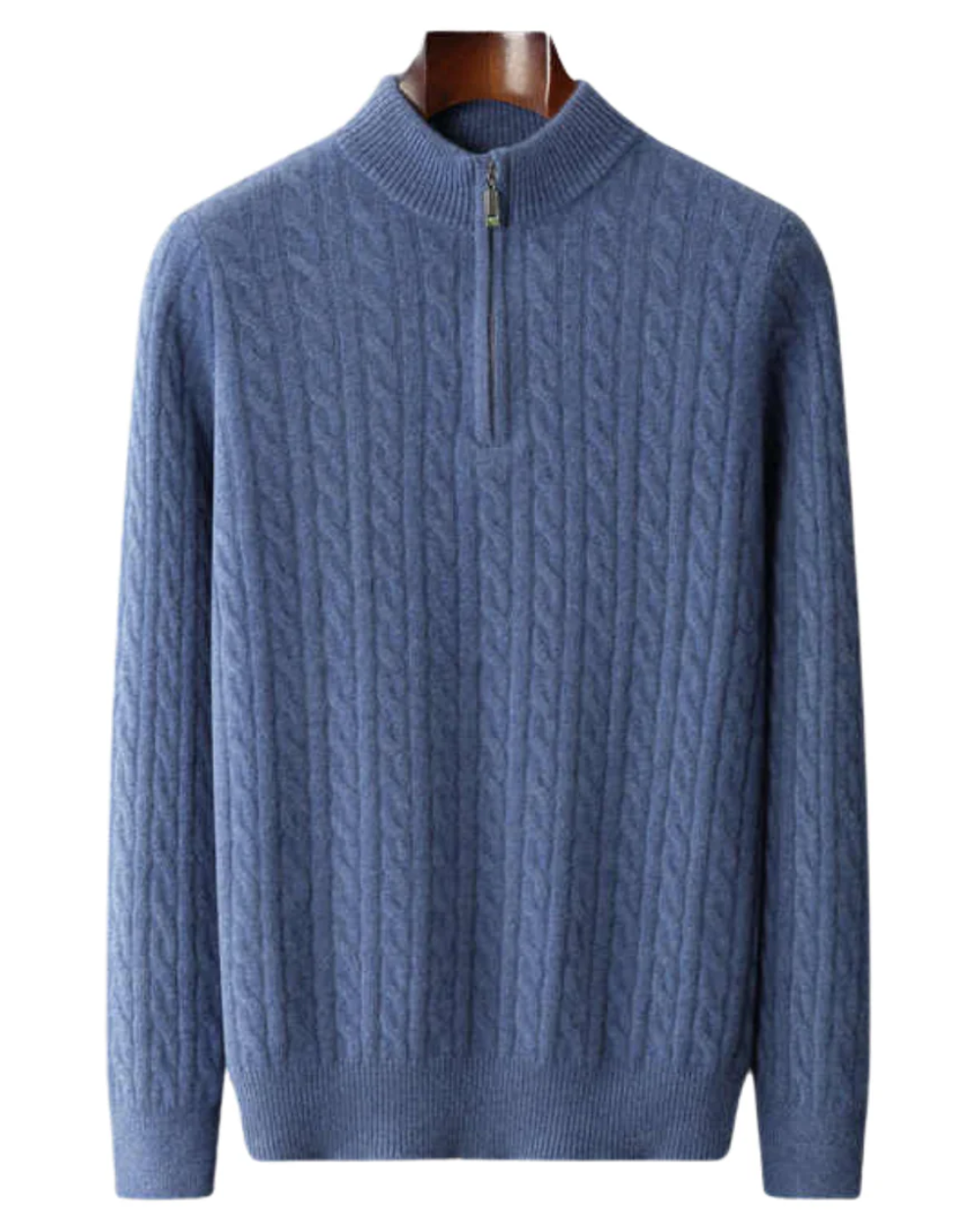 Valmère™ | Deneb Cashmere Woven Half Zip