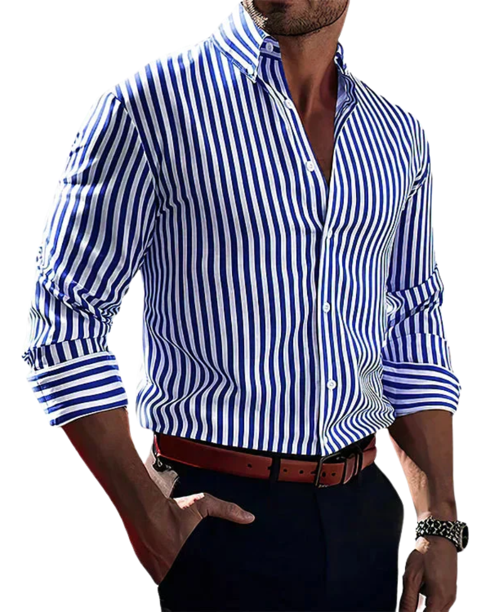 Valmère™ | Chemise élégante à rayures