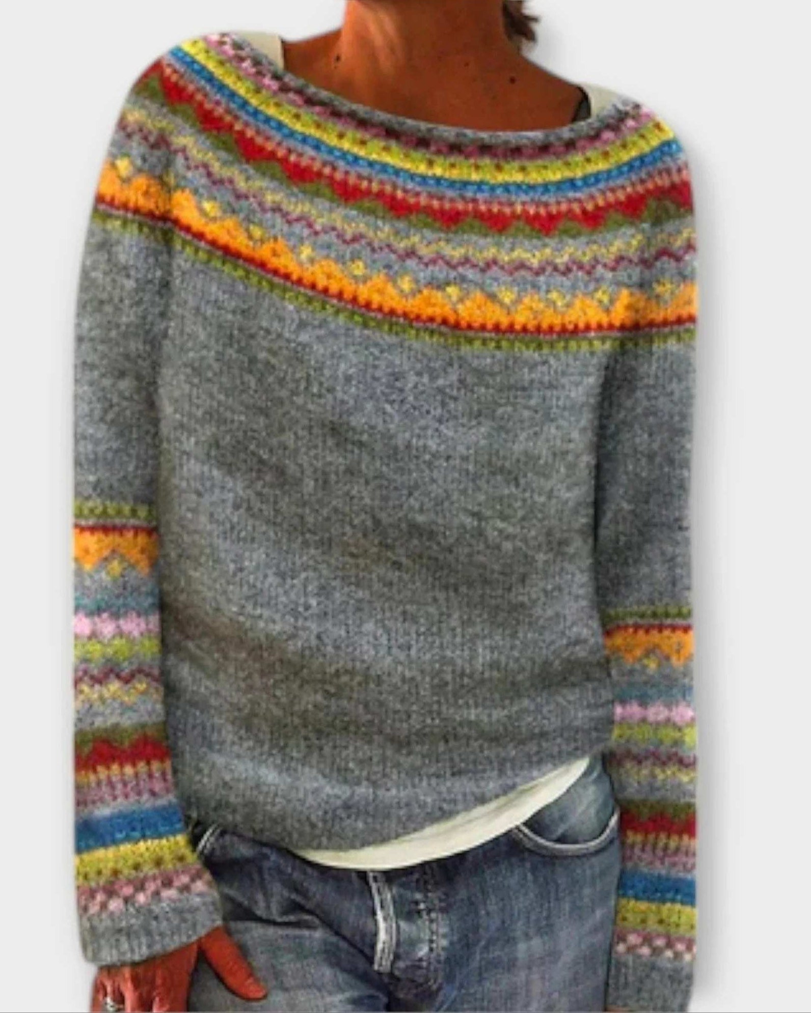 Valmère™ | Pull Tricot Rétro