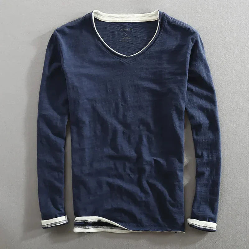 Valmère™ | Paris Vintage T-Shirt à manches longues