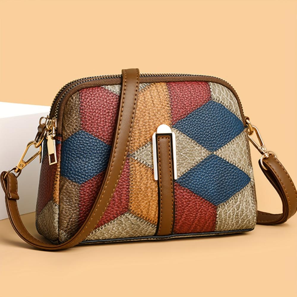 Valmère™ | Mini Sac Bandoulière Patchwork